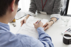 signing documents