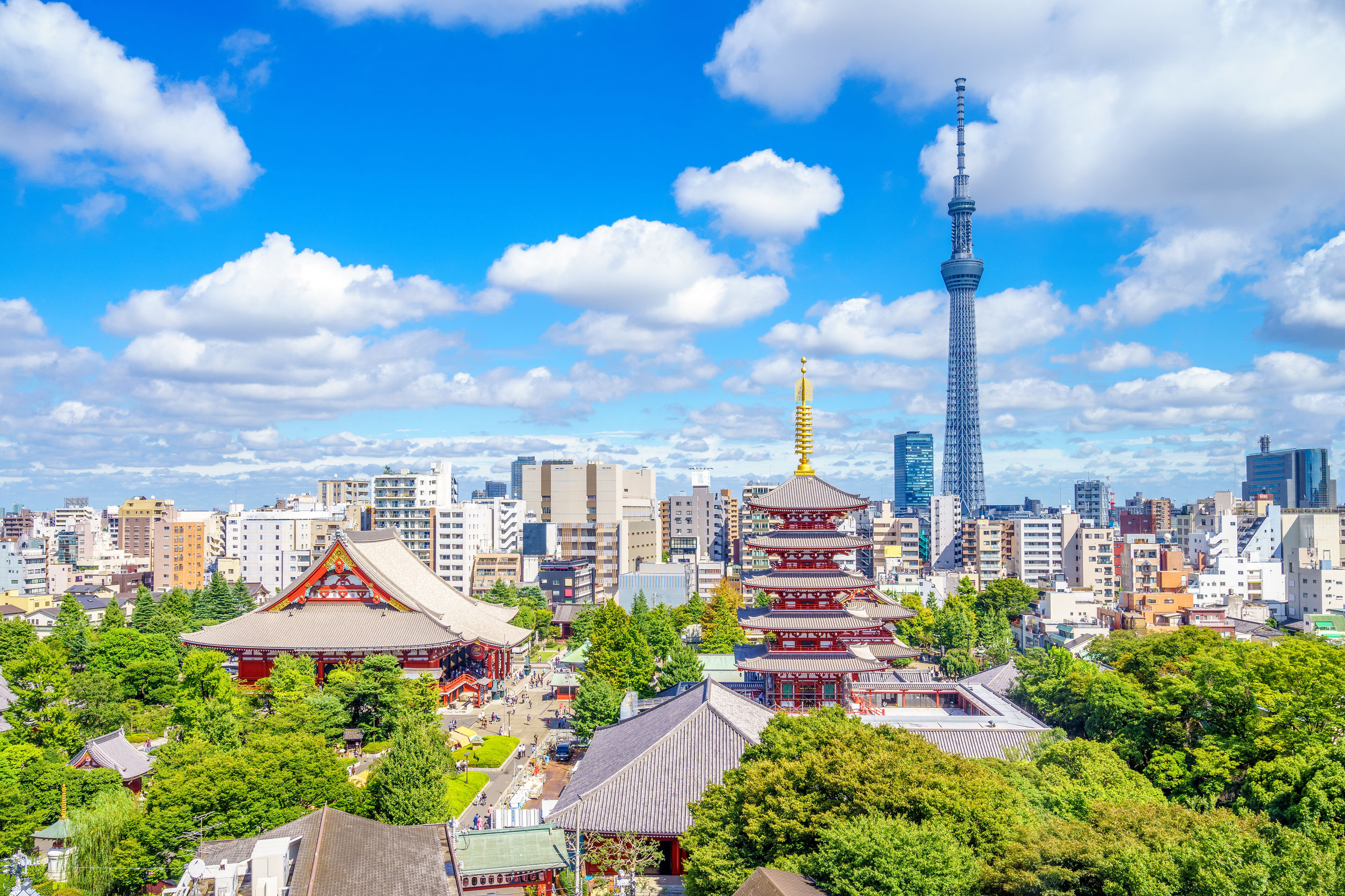 Asakusa and Tokyo Skytree