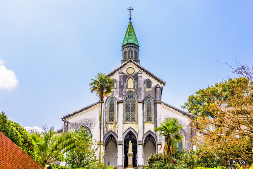 Christian church in Nagasaki