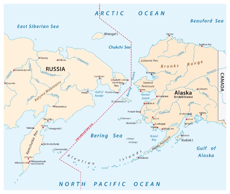 Kamchatka, Russia map