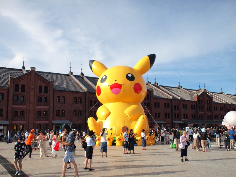 Pikachu in Yokohama