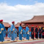 New Year celebration in Okinawa