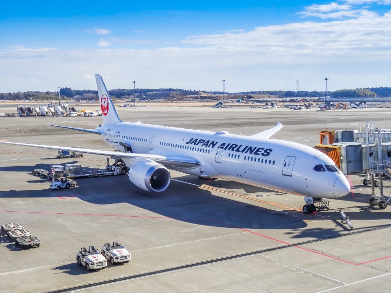 Flight to Japan