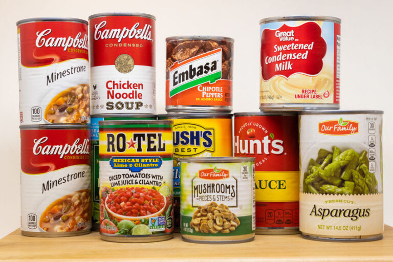 Can I bring canned food to Japan?