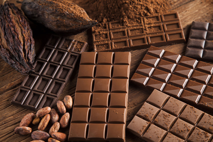 chocolate to Japan