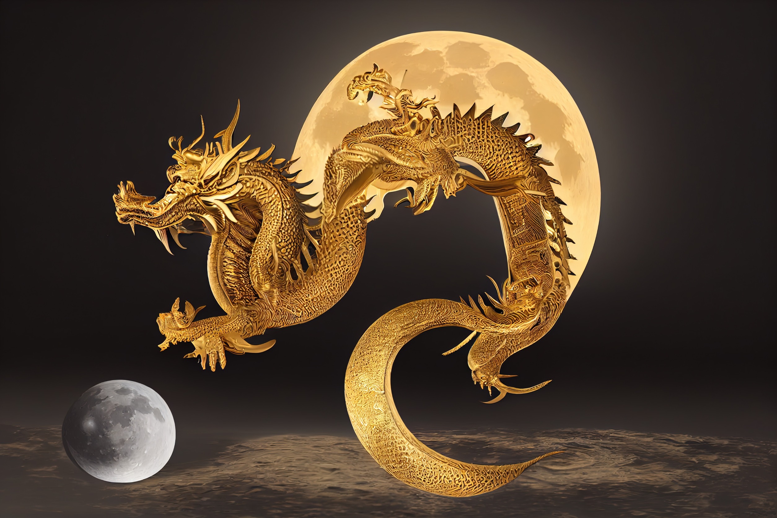 China clona dragones