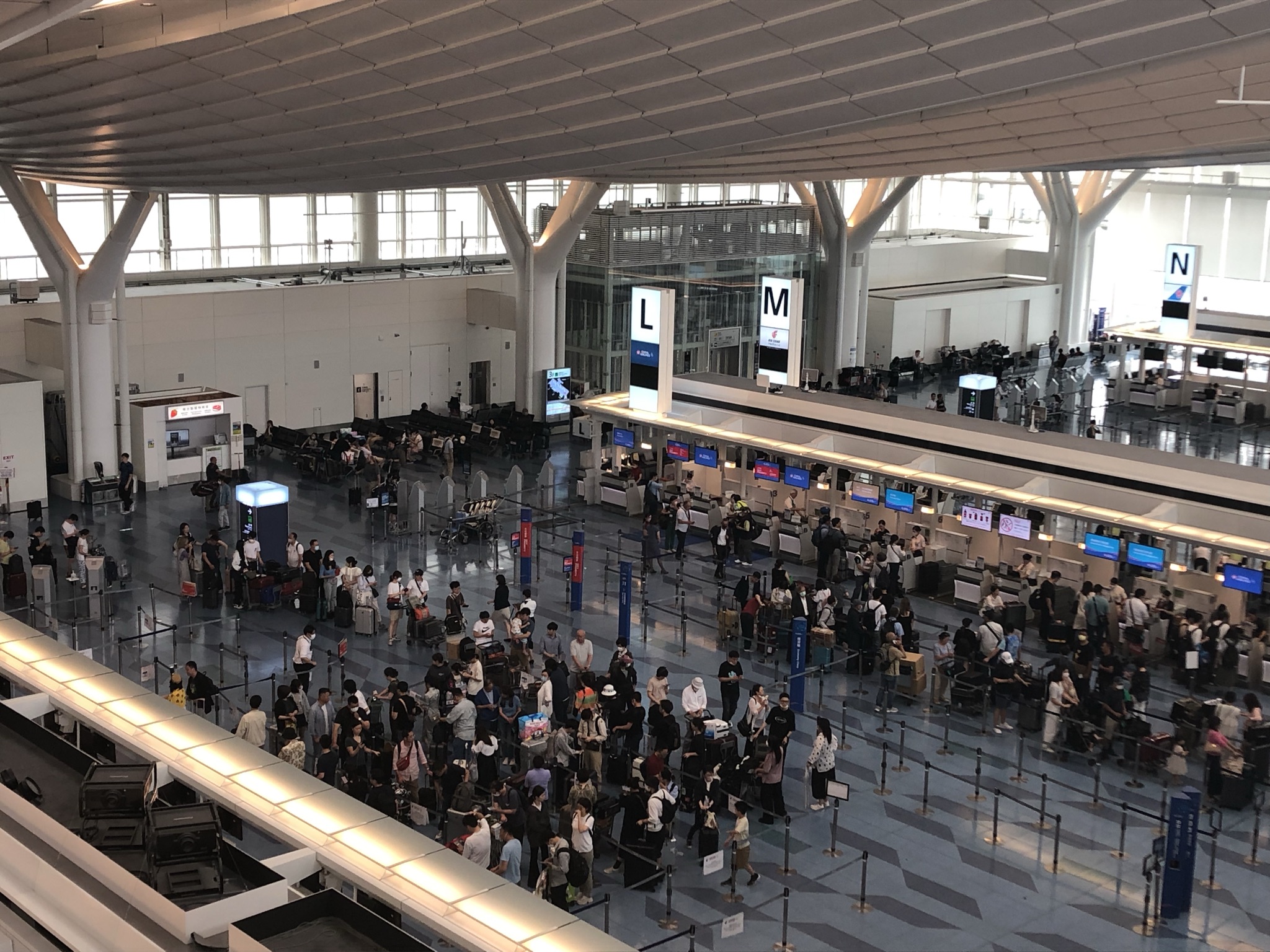 Haneda airport in Tokyo