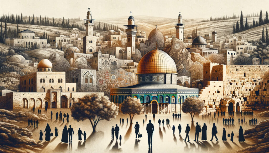 Palestine Population Percentage by Religion