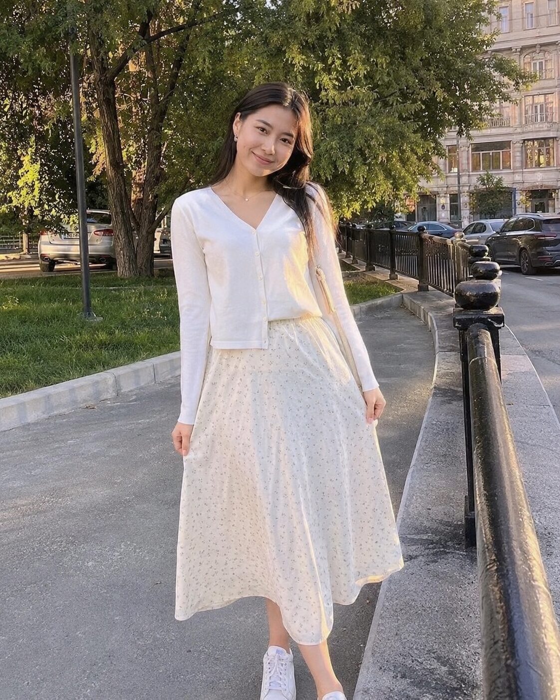 キルギス人女性の雰囲気を伝える写真