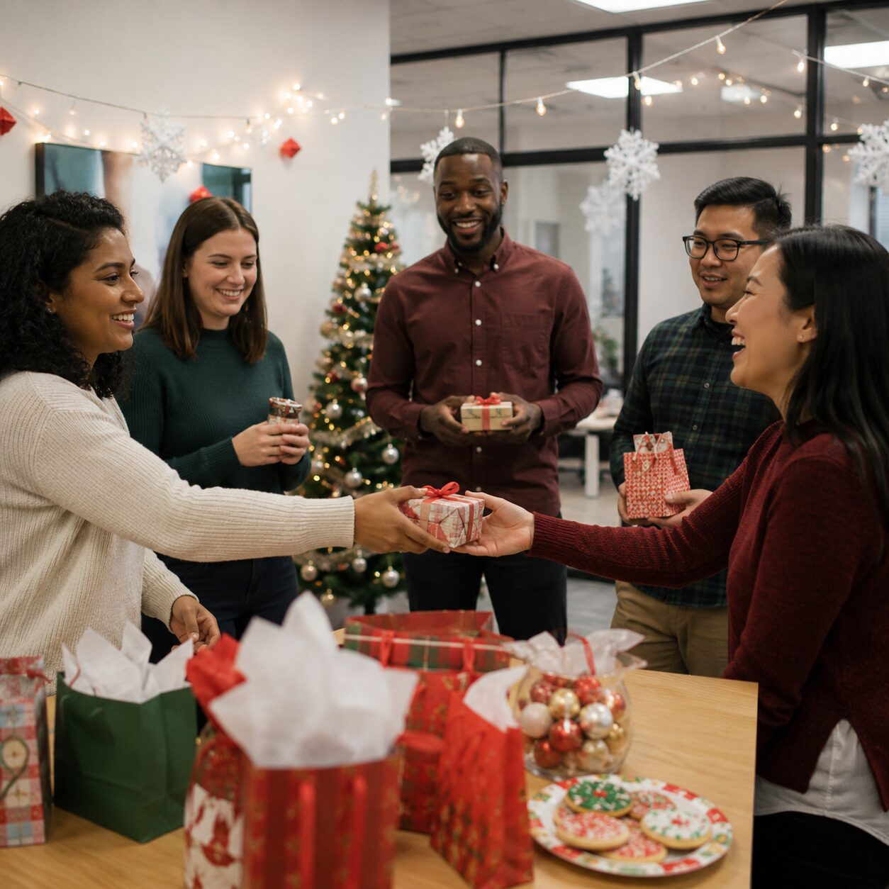 アメリカのクリスマス・職場で