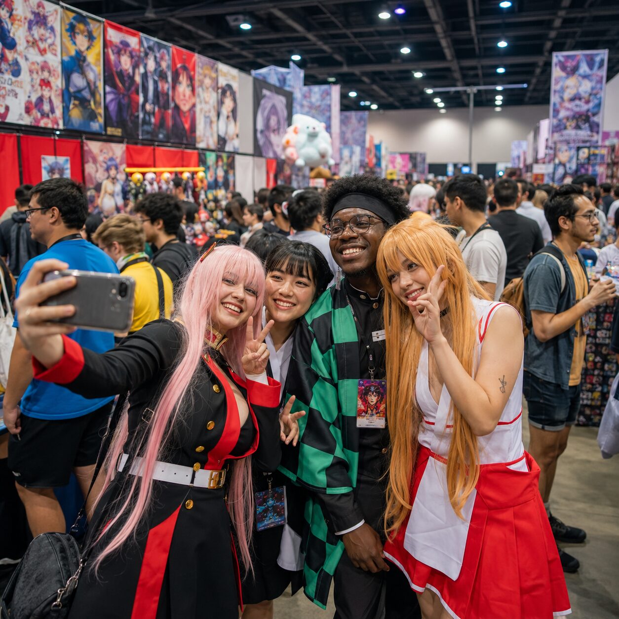 メキシコで開かれる日本アニメイベントをイメージした写真