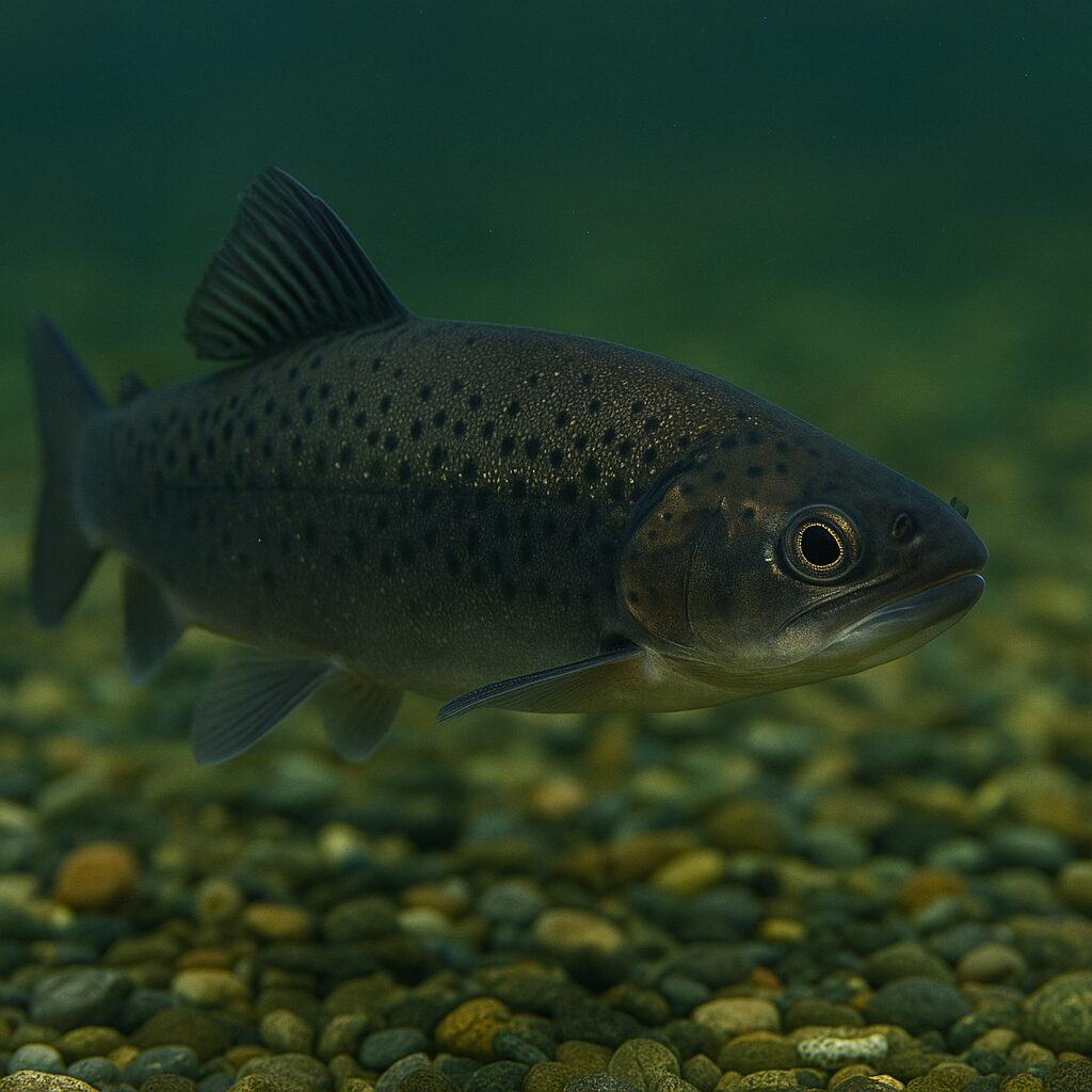 田沢湖に生息する日本の絶滅危惧種、クニマス