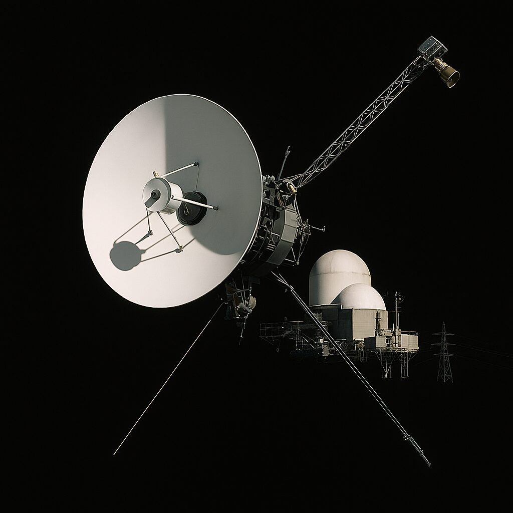 宇宙探査機も核エネルギーを使った例