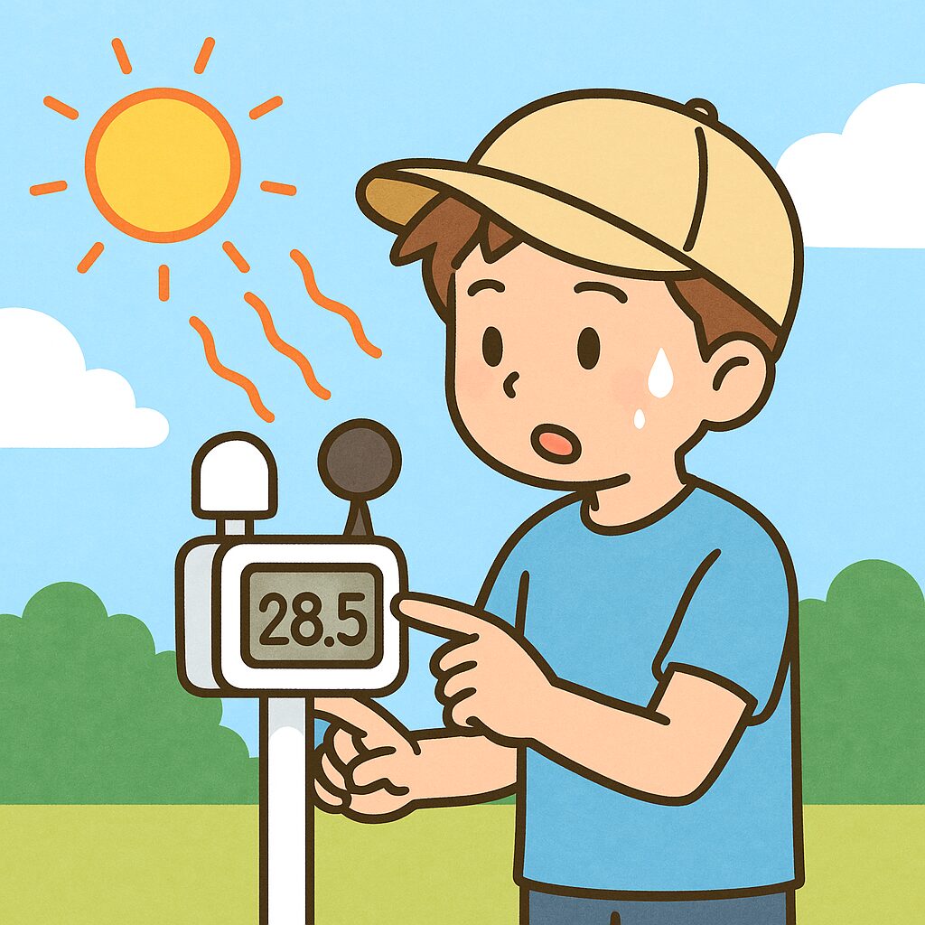 暑さ指数とは？　子供向け