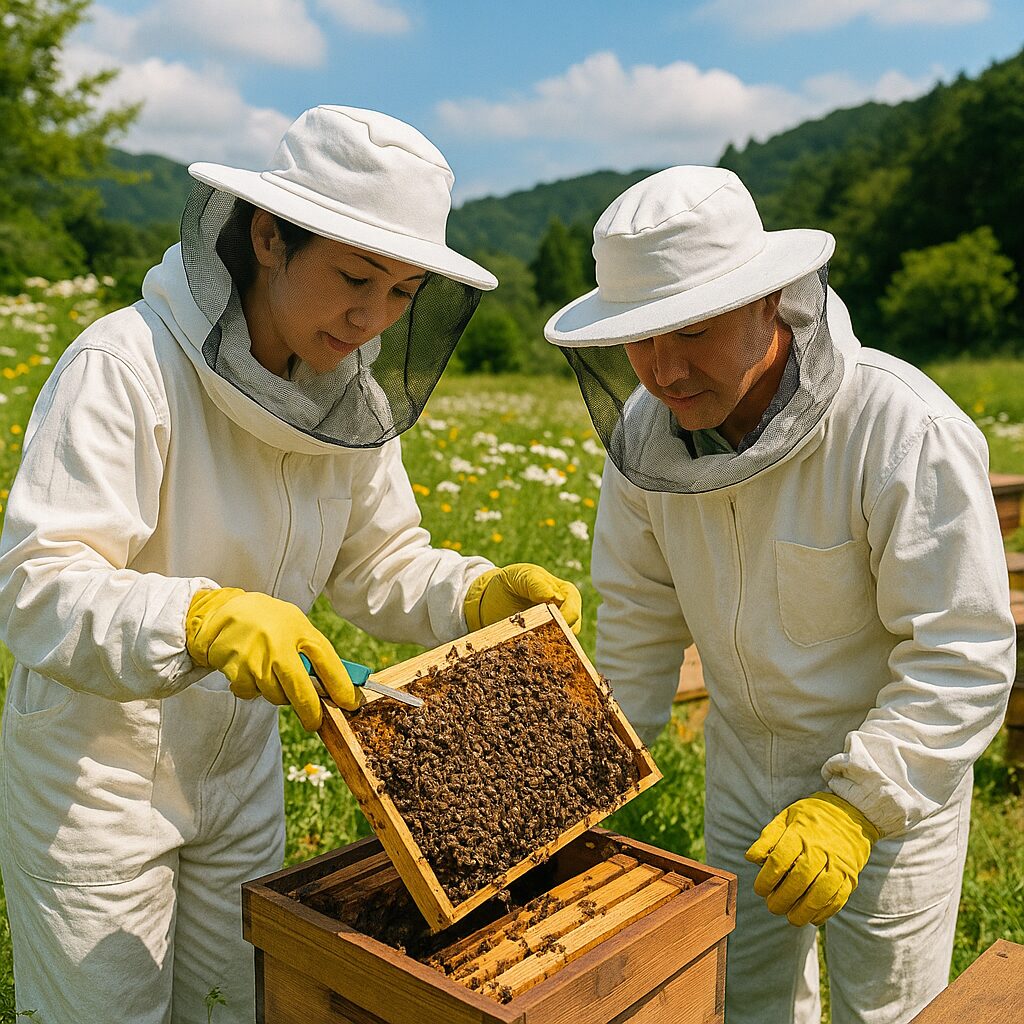 グリーンツーリズムの例：養蜂