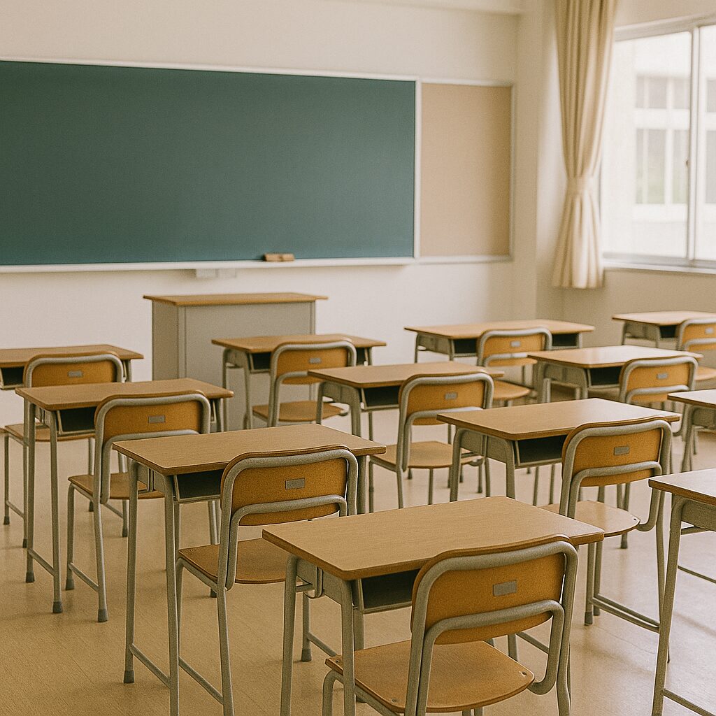 学校、教室