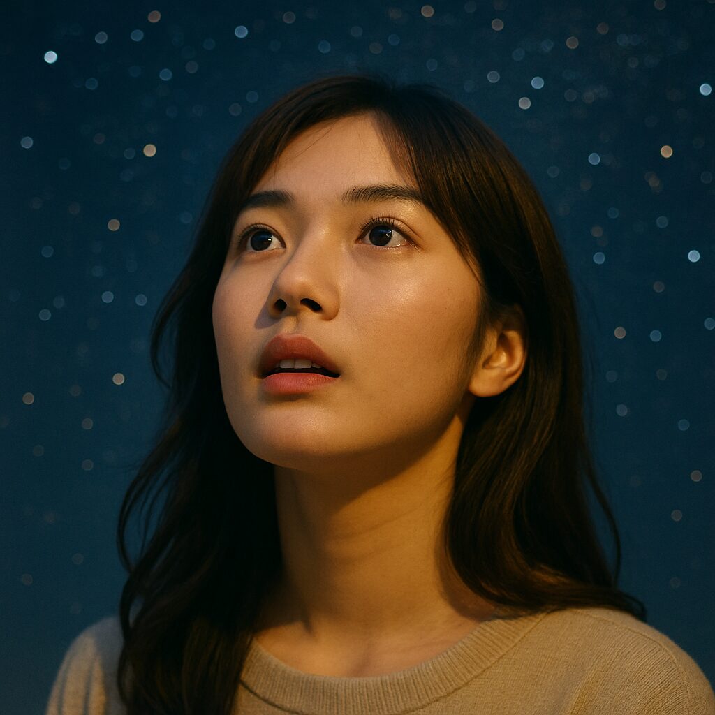Stare in wonder