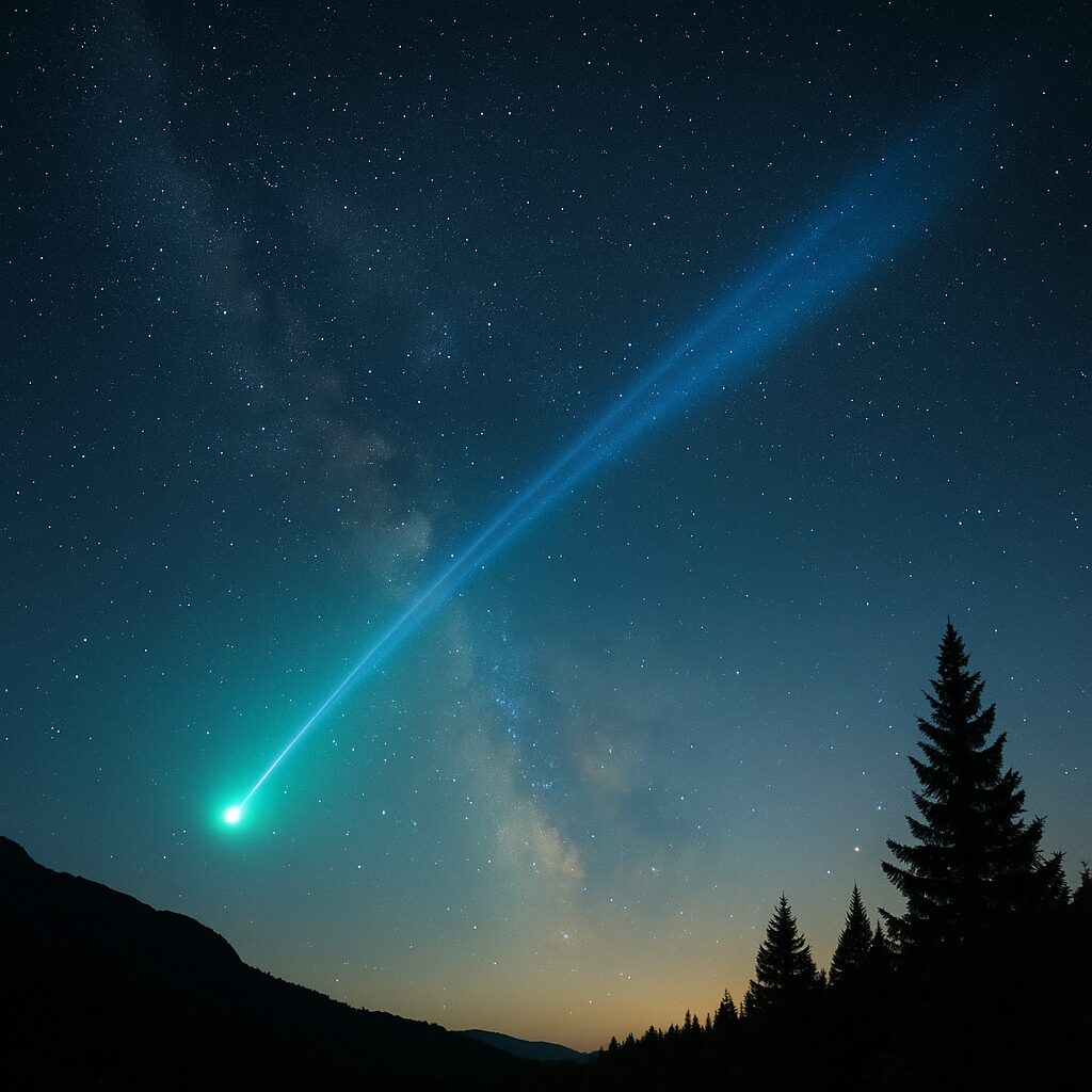 レモン彗星が緑色の理由