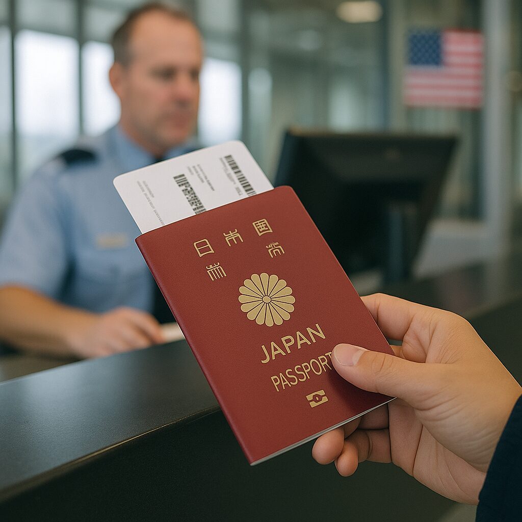 アメリカに入国する際に必要な書類