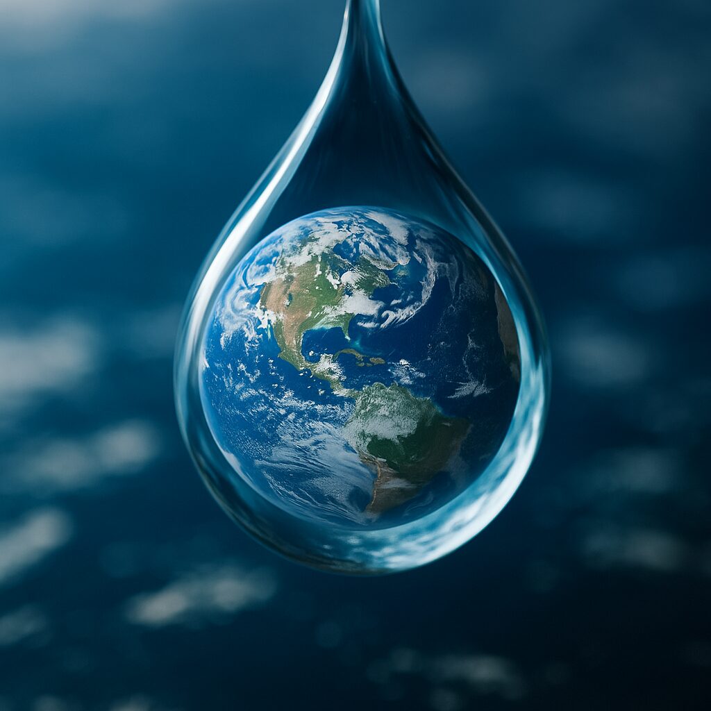 地球上で使用できる水の割合