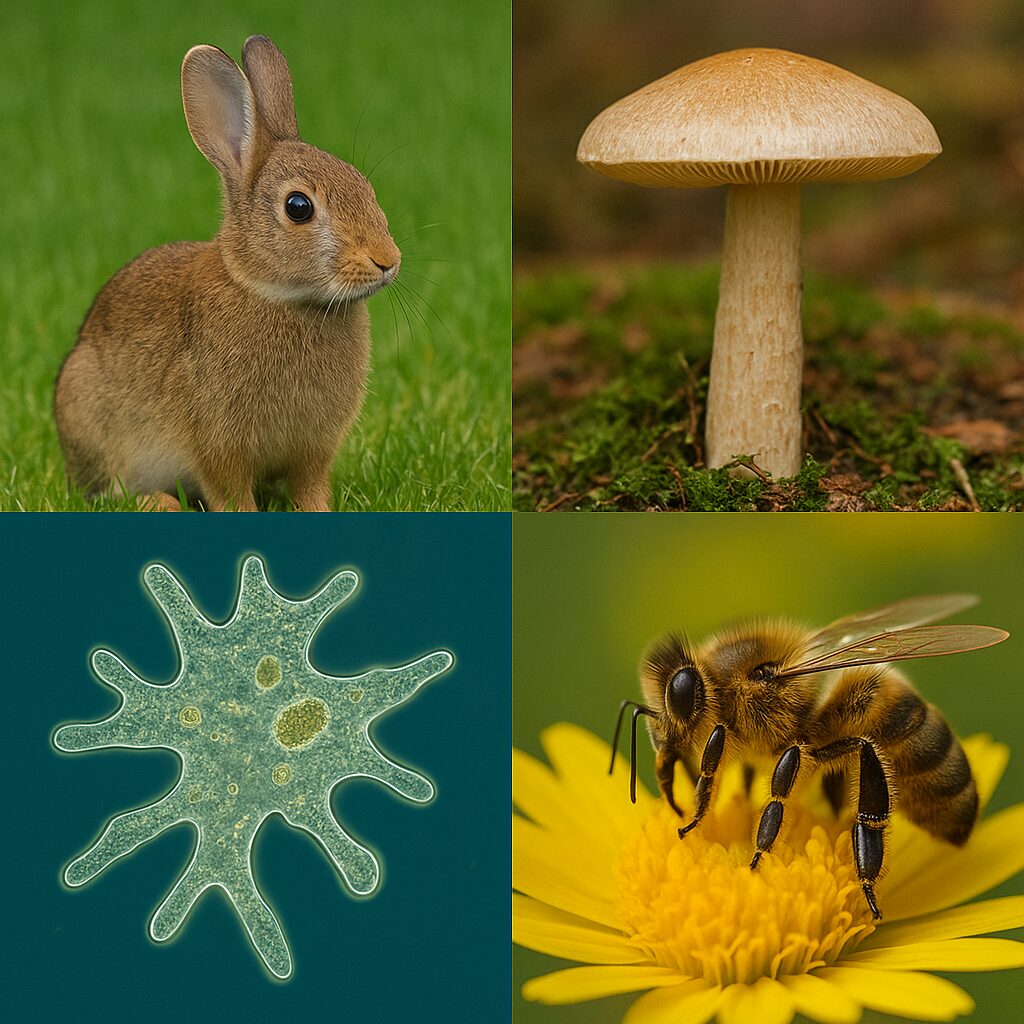 従属栄養生物の例