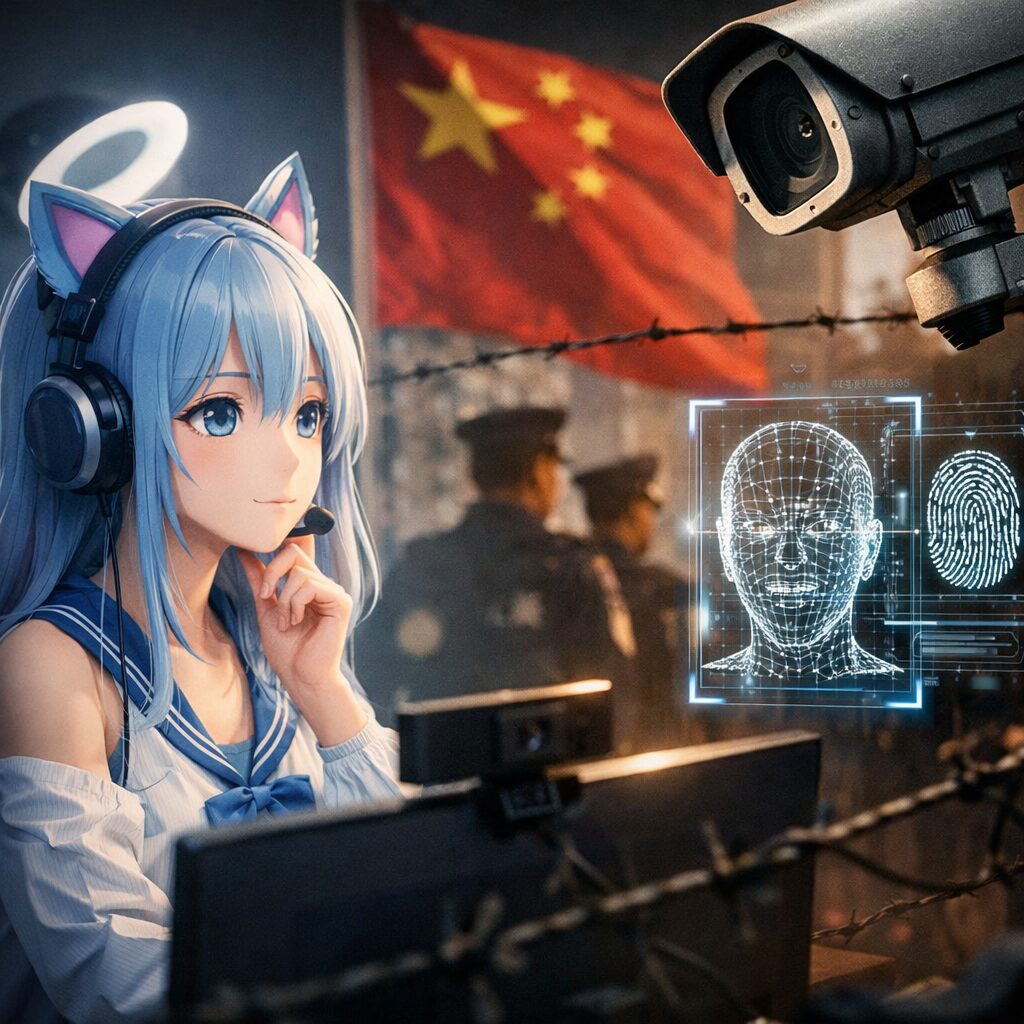 中国、VTuber顔出し義務化