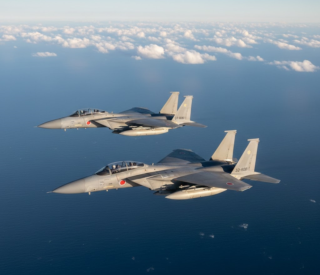 航空自衛隊のF-15戦闘機