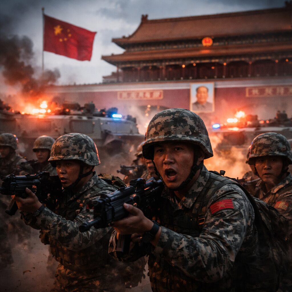 中国でクーデター