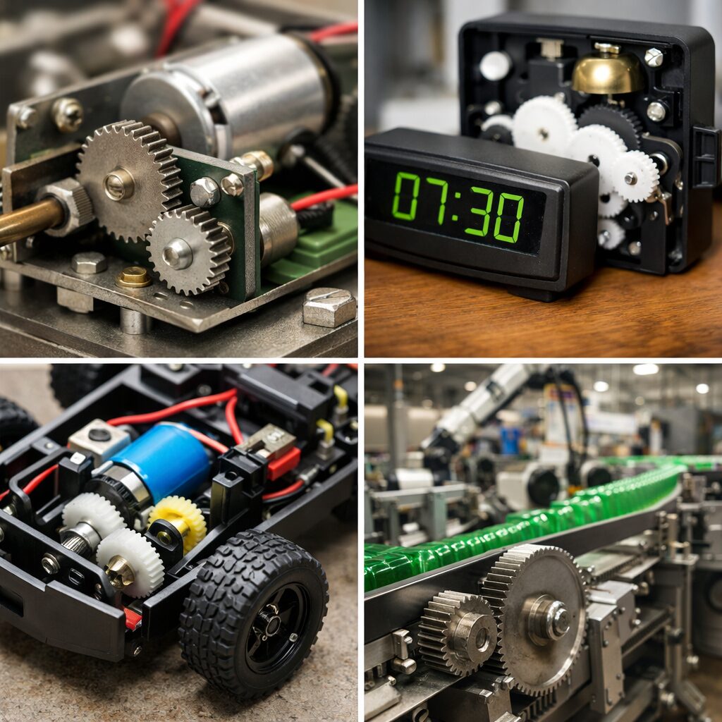 平歯車の使用例