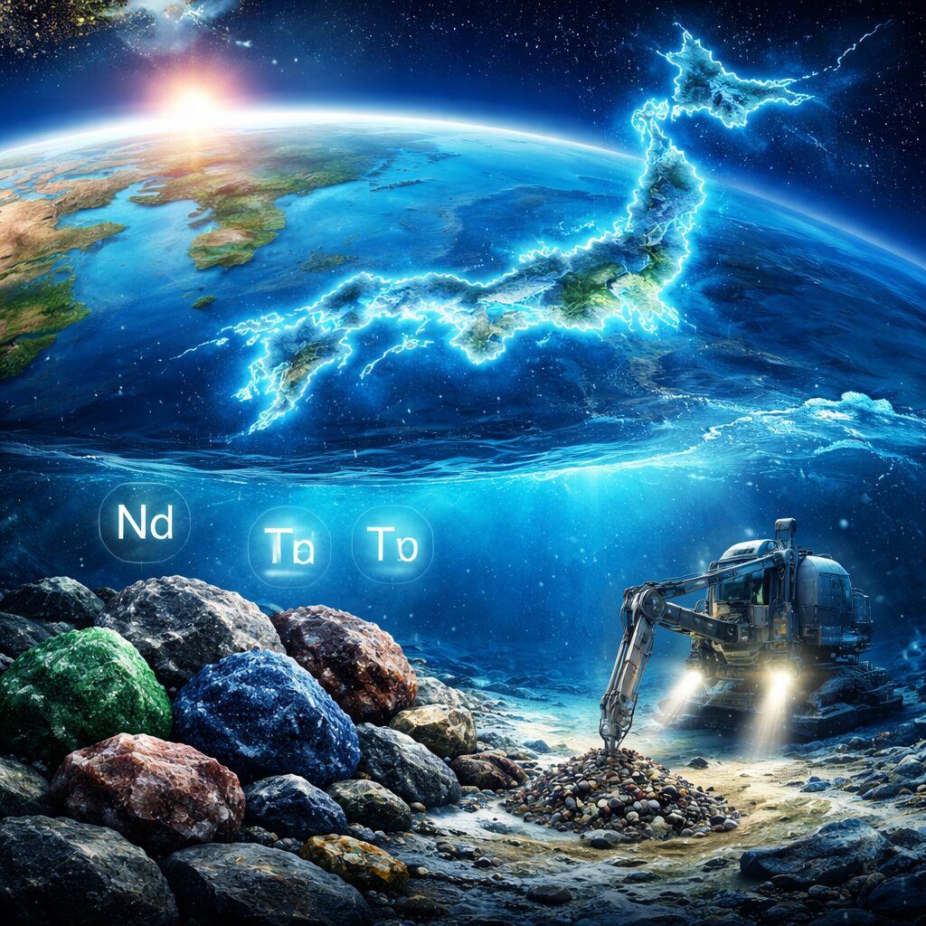 日本のレアアース埋蔵量はどれくらい？
