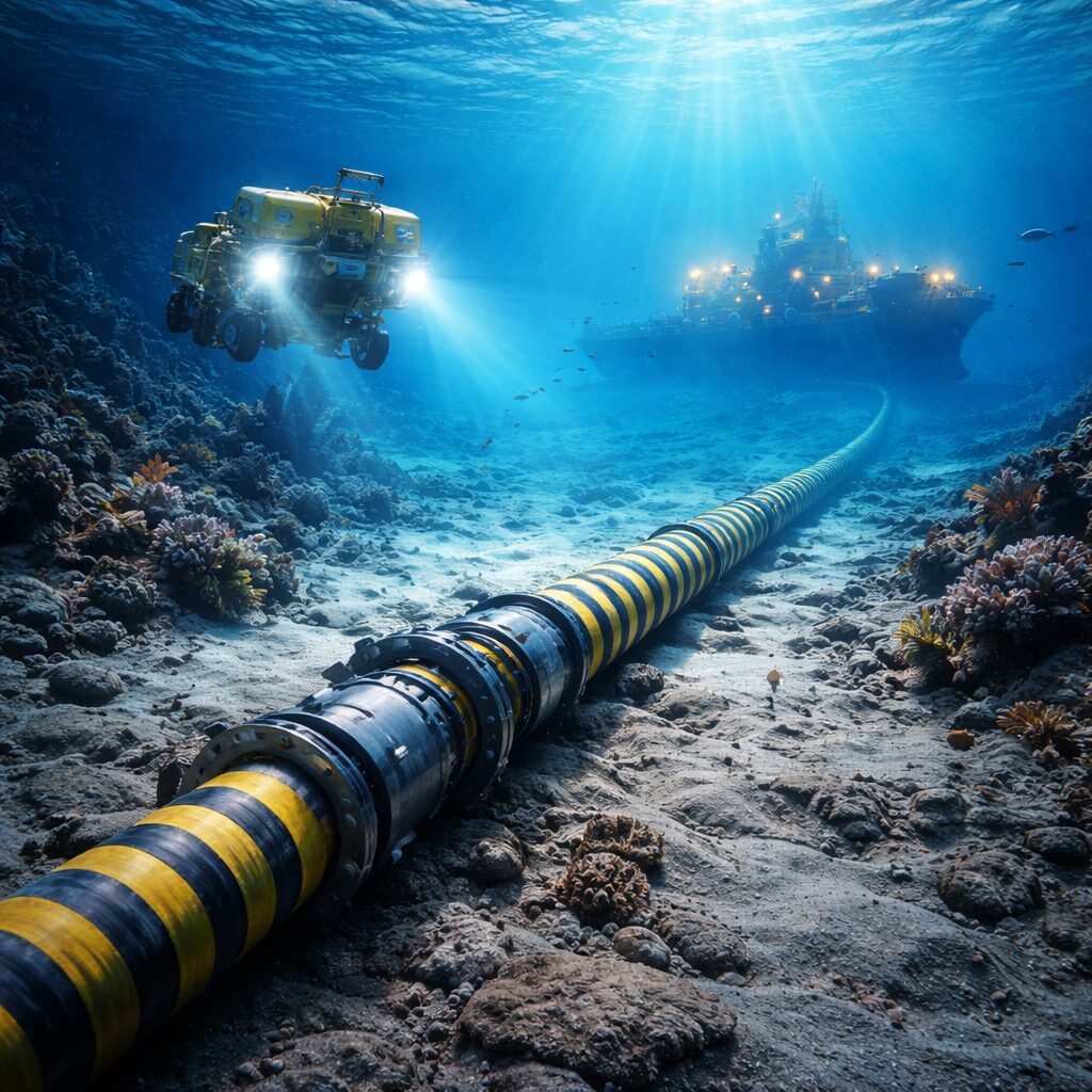 海底ケーブル企業