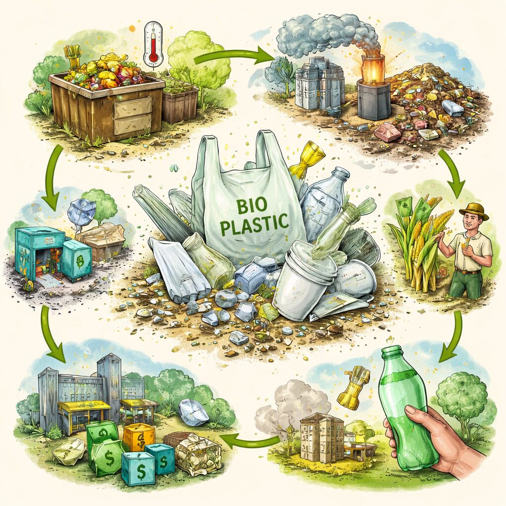 生分解性プラスチックの問題点