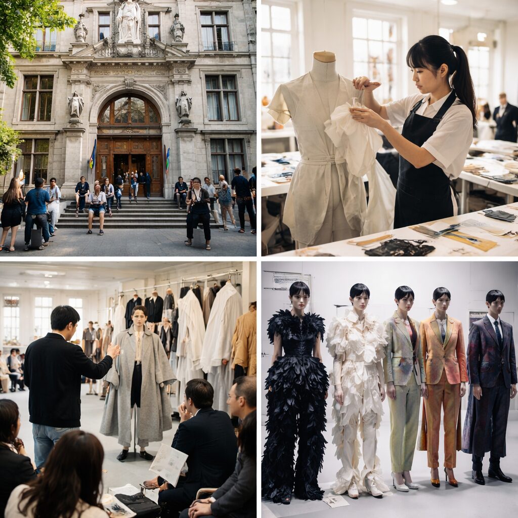 アントワープ王立芸術アカデミー出身の日本人