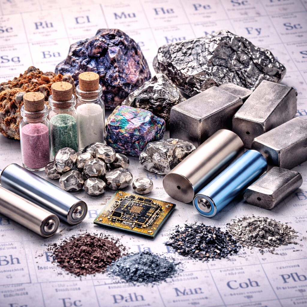 レアアースとレアメタルの違い