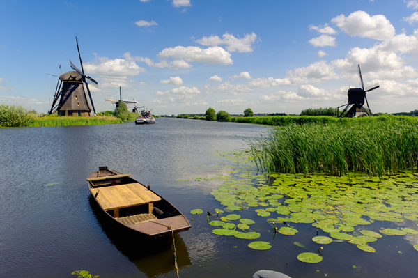 Landscape in Netherlands