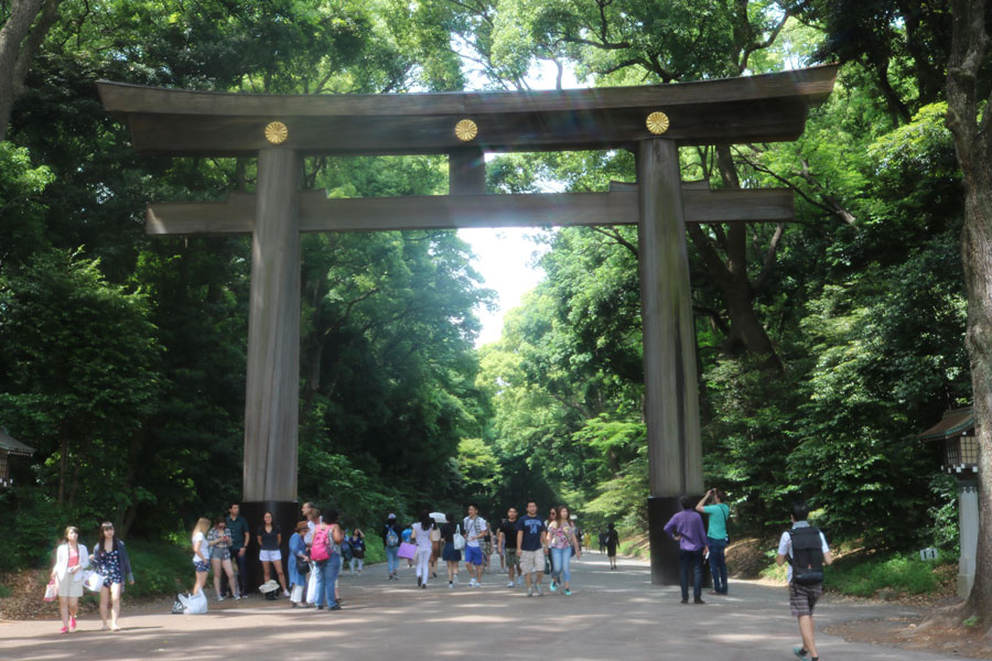 Entrance to Meiji Shrine