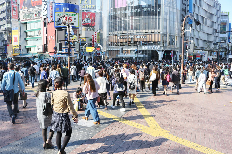 Busiest intersection in the world